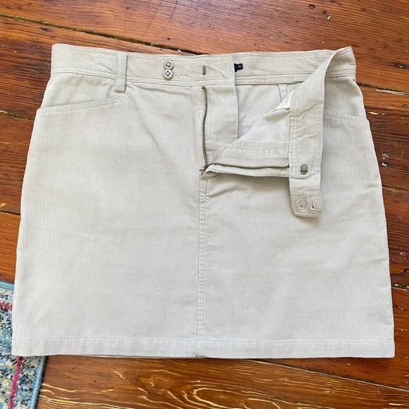RL Sport Corduroy Mini Skirt - Picture 2 of 8